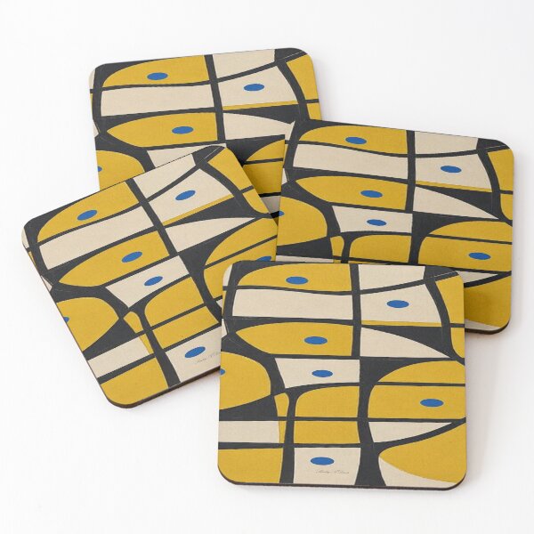Item preview, Mustard Maze designed and sold by Davisdazzling.
