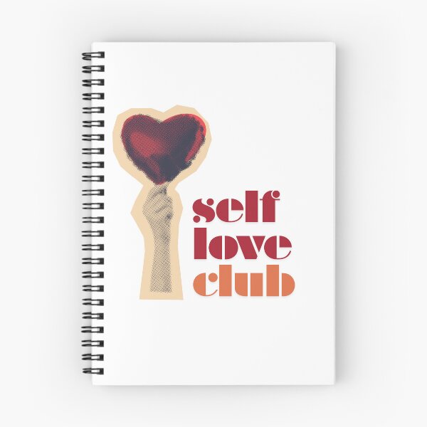 Item preview, Self Love Club Halftone Hand Raising Heart designed and sold by Fani*.