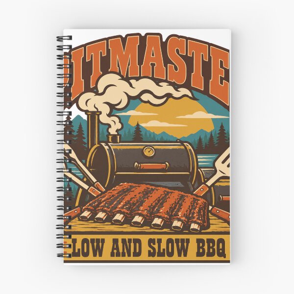 Item preview, Pitmaster Gift - Low And Slow BBQ designed and sold by RedRubyBubble.