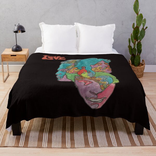 Item preview, Psychedelic LOVE Face Collage Art designed and sold by Scratch-Rainbow.