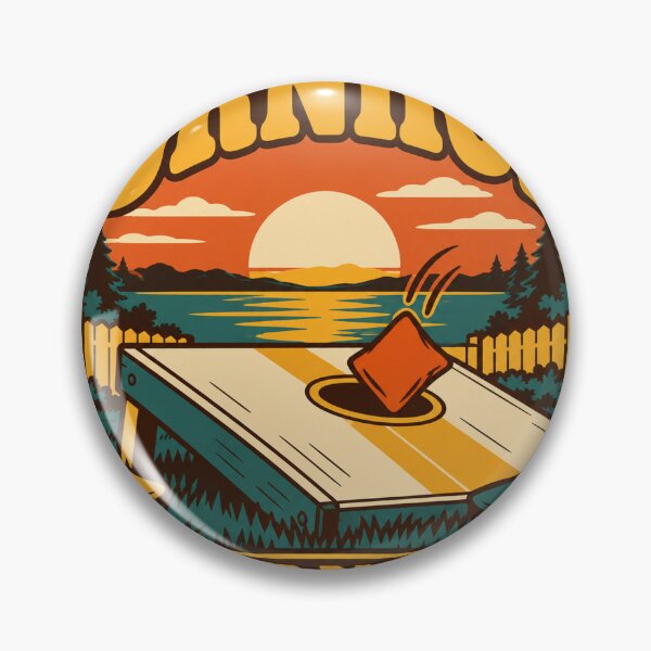 Artikelvorschau, Cornhole-Geschenk – Bags And Backyards entworfen und verkauft von RedRubyBubble.