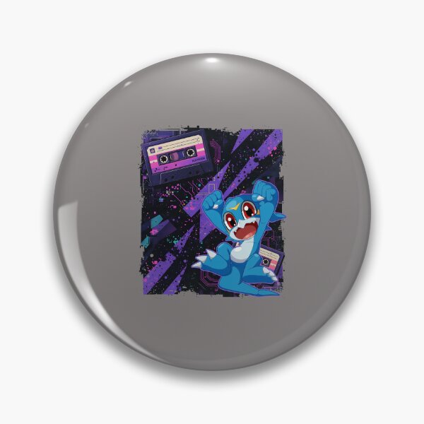 Item preview, Excited Blue Monster Hex Gamer Art-32 designed and sold by JulianeStutz.