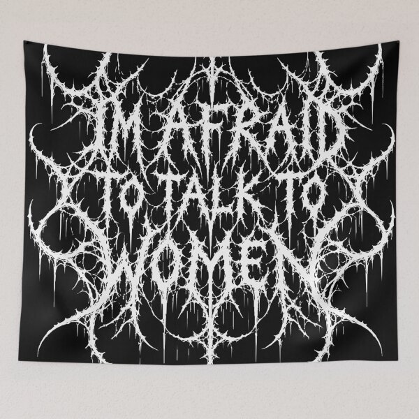 Item preview, I'm afraid to talk to women Inverted designed and sold by Ekiph.