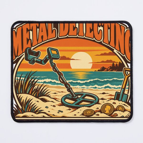 Item preview, Metal Detecting Gift - Digging For Treasure designed and sold by RedRubyBubble.