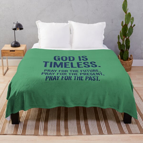 Item preview, God Is Timeless – Christian Faith & Prayer Quote designed and sold by FrozenFits.