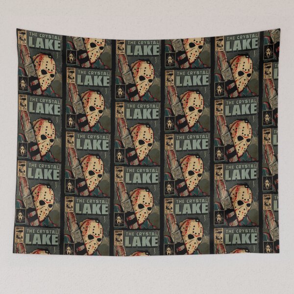 Item preview, Summer Camp Lake Terror Vintage Comic Book Cover designed and sold by Kyp5srDut.