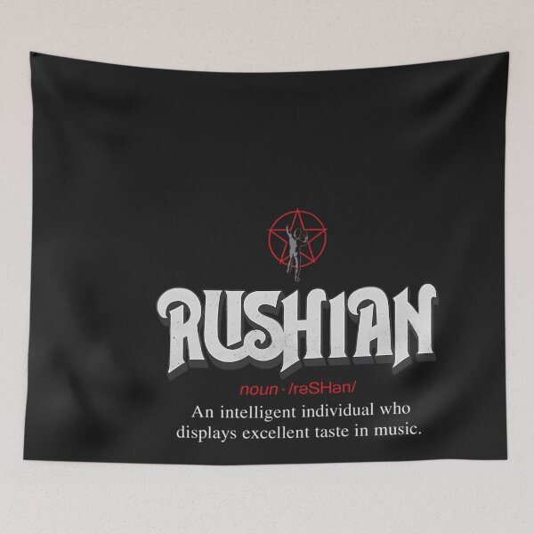 Aperçu de l'œuvre Rushian Rush Band Rock Bands Musique Geddy Lee créée et vendue par ThomasHein66.