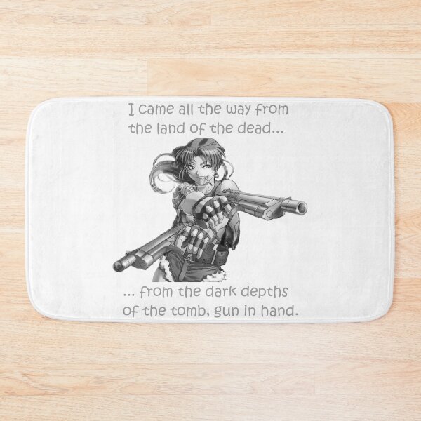 Item preview, Black Lagoon Revy Tomb (Greyscale Version) designed and sold by uberpetard.