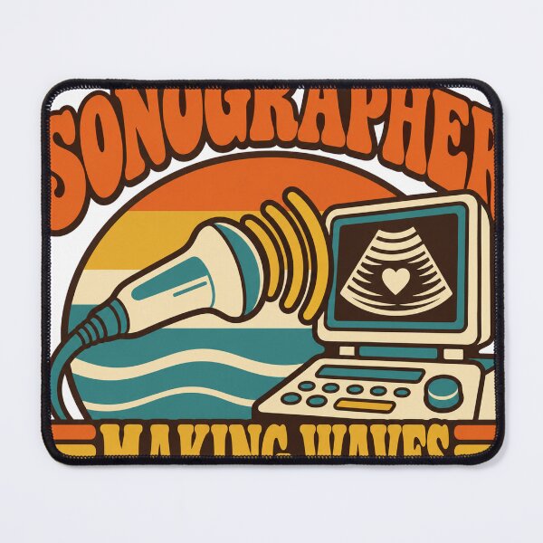 Item preview, Sonographer Gift - Making Waves designed and sold by RedRubyBubble.