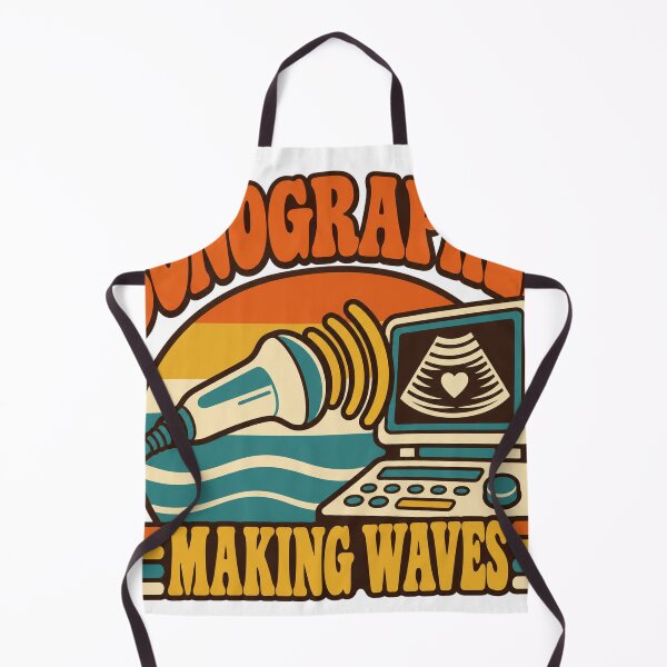 Item preview, Sonographer Gift - Making Waves designed and sold by RedRubyBubble.