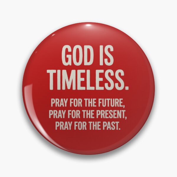 Item preview, God Is Timeless – Christian Faith & Prayer Quote designed and sold by FrozenFits.