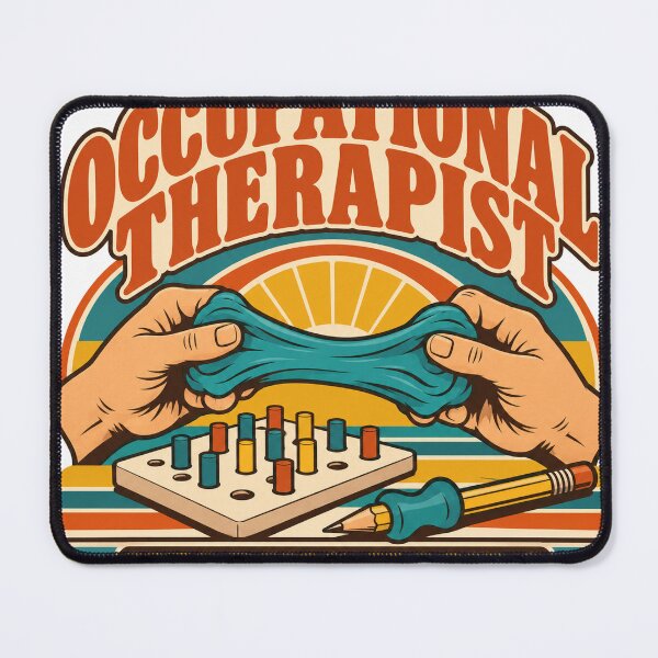 Item preview, Occupational Therapist Gift - Helping Hands designed and sold by RedRubyBubble.