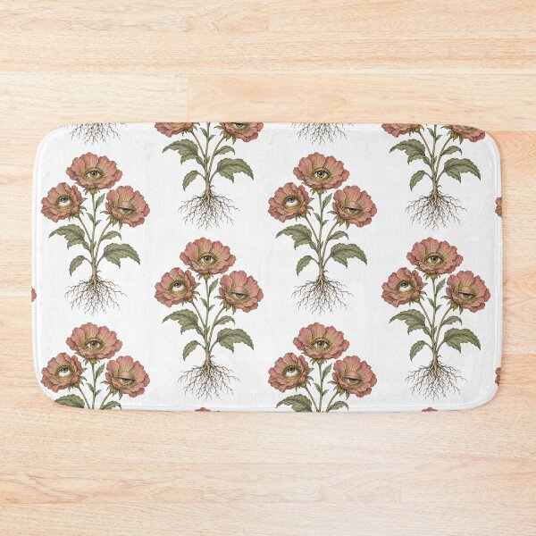 Item preview, Botanical Flowers With Human Eyes Print designed and sold by The Mellonaire.