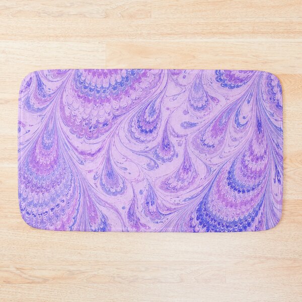 Item preview, Antique Endpaper Prints Peacock Feathers Scalloped Marbled Fans designed and sold by PinUpPizzazz.