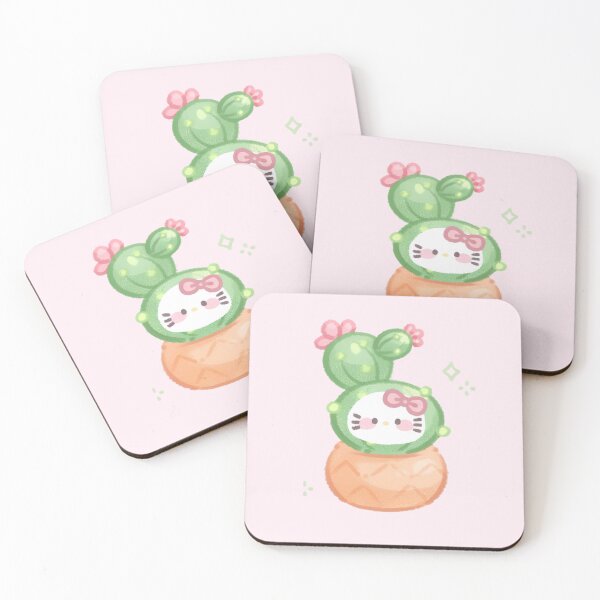 Item preview, Cute Hello Kitty Cactus designed and sold by iloveyourcupid.