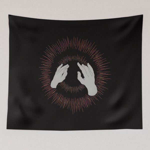Item preview, Radiating Hands Symbol Art designed and sold by Thecreepofc.