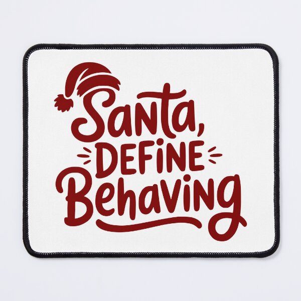 Item preview, Santa, Define Behaving designed and sold by theartfulaspie.