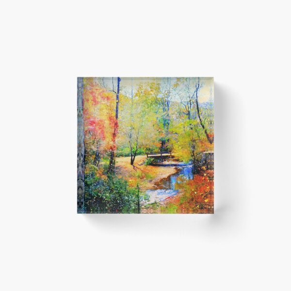 Item preview, Autumn Forest Stream designed and sold by Savannah Gibbs.