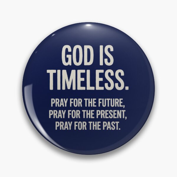 Item preview, God Is Timeless – Christian Faith & Prayer Quote designed and sold by FrozenFits.