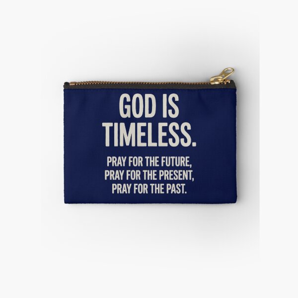 Item preview, God Is Timeless – Christian Faith & Prayer Quote designed and sold by FrozenFits.