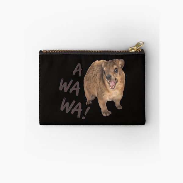 Item preview, Rock Hyrax A Wa Wa Wild Animal Funny Quote designed and sold by Thecreepofc.