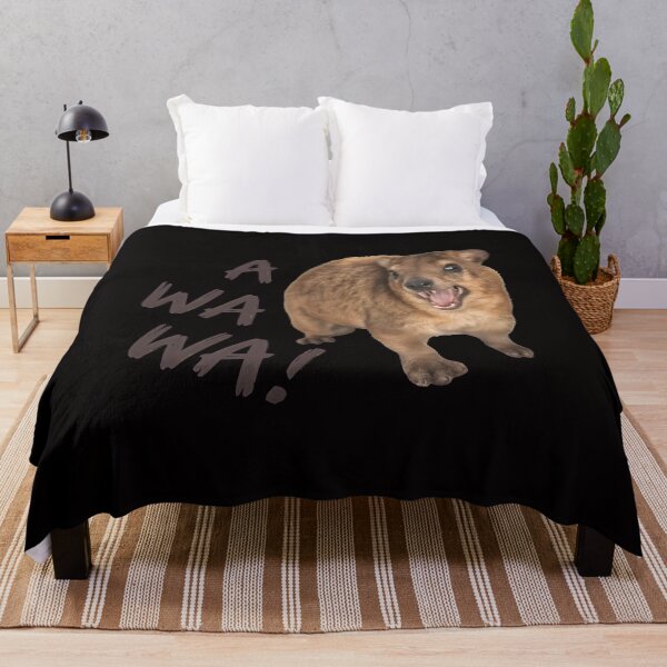 Item preview, Rock Hyrax A Wa Wa Wild Animal Funny Quote designed and sold by Thecreepofc.