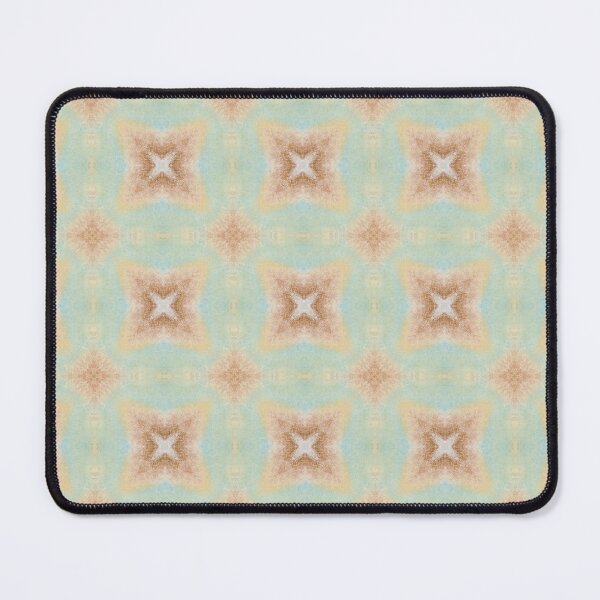 Item preview, Earthy Sand Turquoise Star Tile Pattern Mandala - Throw Pillow designed and sold by ArithraStudio.