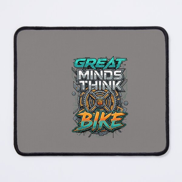 Item preview, Great Minds Think A Bike Cycling Pun Shirt-89 designed and sold by SinaMeyer.