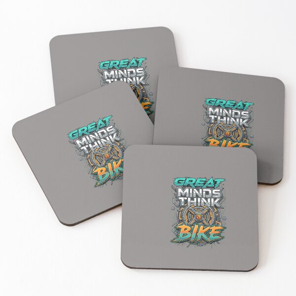 Item preview, Great Minds Think A Bike Cycling Pun Shirt-89 designed and sold by SinaMeyer.