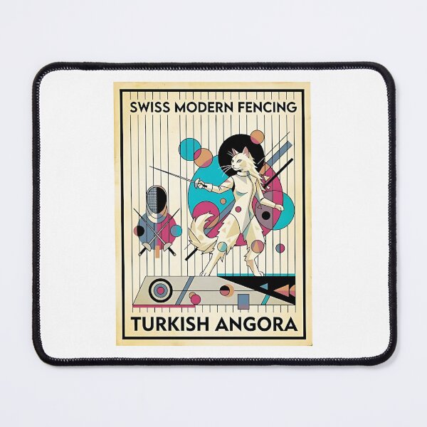 Artikelvorschau, Türkischer Angora-Fechter entworfen und verkauft von PictoVibe.