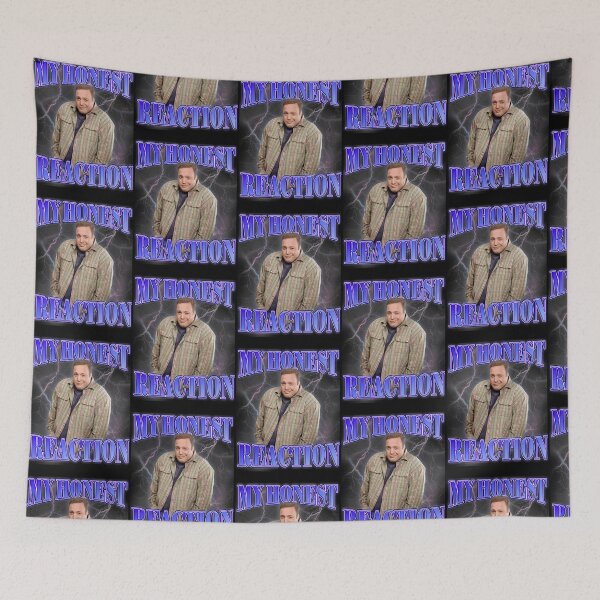 Item preview, My Honest Reaction Funny Retro Meme Man Shrugging designed and sold by VanDoahogk.