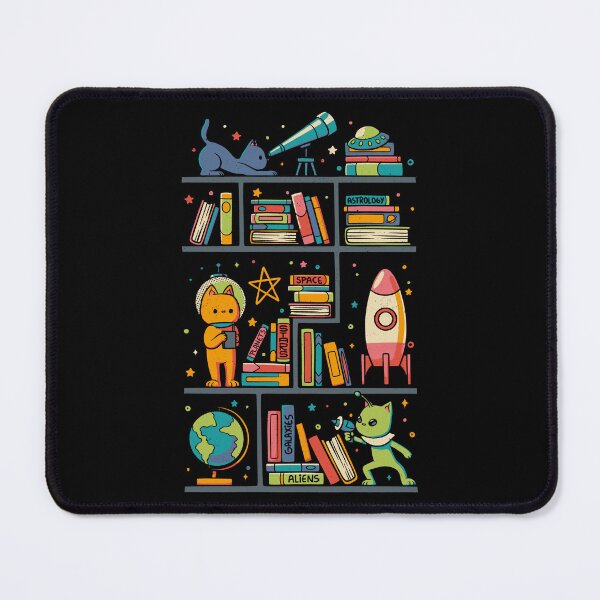 Item preview, Sci-Fi Funny Bookshelf designed and sold by Tobe Fonseca®.