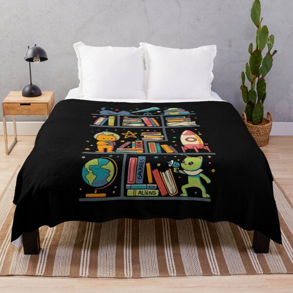 Item preview, Sci-Fi Funny Bookshelf designed and sold by Tobe Fonseca®.