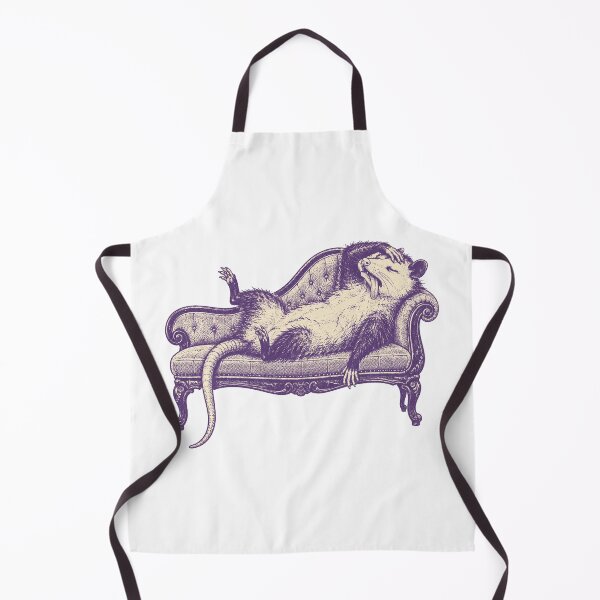 Item preview, Opossum Fainting On Victorian Couch Print designed and sold by The Mellonaire.