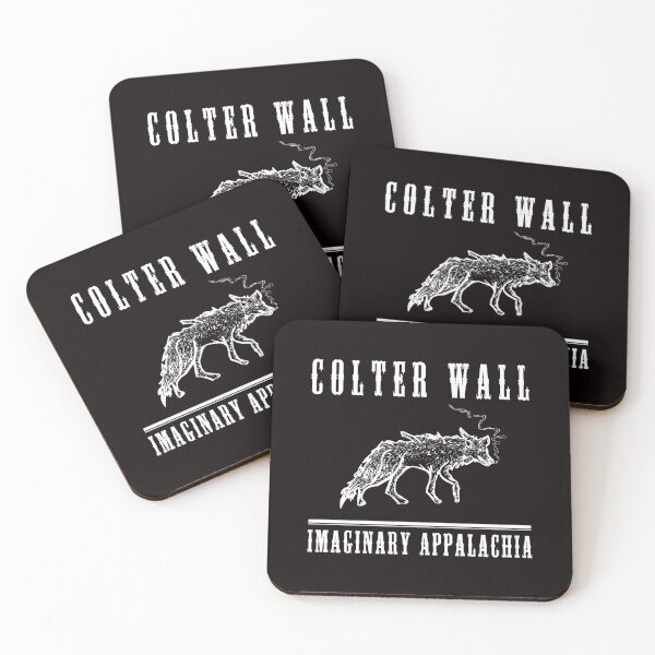 Item preview, Colter Wall Wolf Coyote Imaginary Appalachia  designed and sold by mokopuniarts.