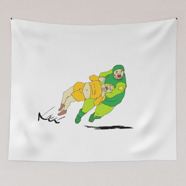 Item preview, Título: Lucha libre de superhéroes maldita, caricatura Weirdcore designed and sold by Sarkoslaset.