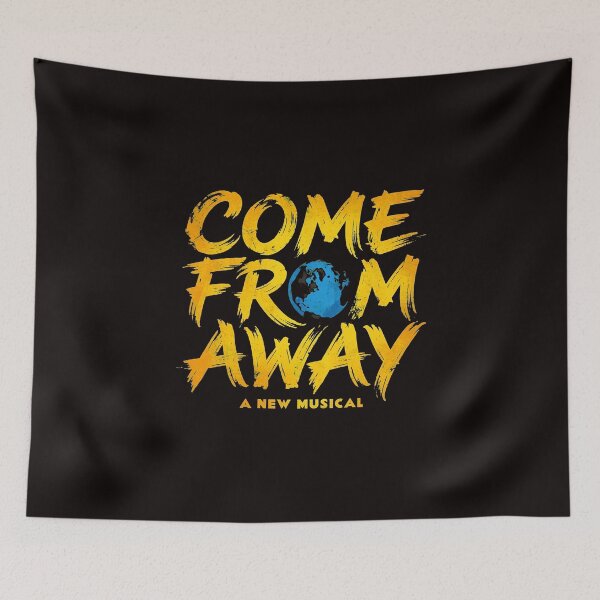Item preview, Come From Away Musical Distressed Globe  designed and sold by mokopuniarts.