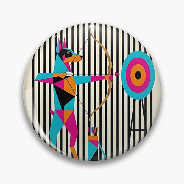Item preview, Doberman Archery designed and sold by PictoVibe.