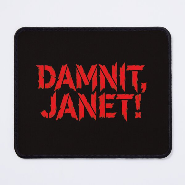 Item preview, Damnit Janet Dripping Blood Effect Statement designed and sold by mokopuniarts.