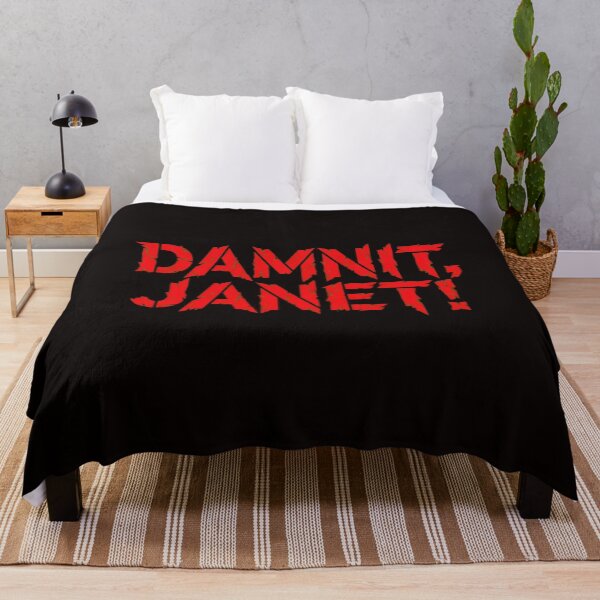 Item preview, Damnit Janet Dripping Blood Effect Statement designed and sold by mokopuniarts.