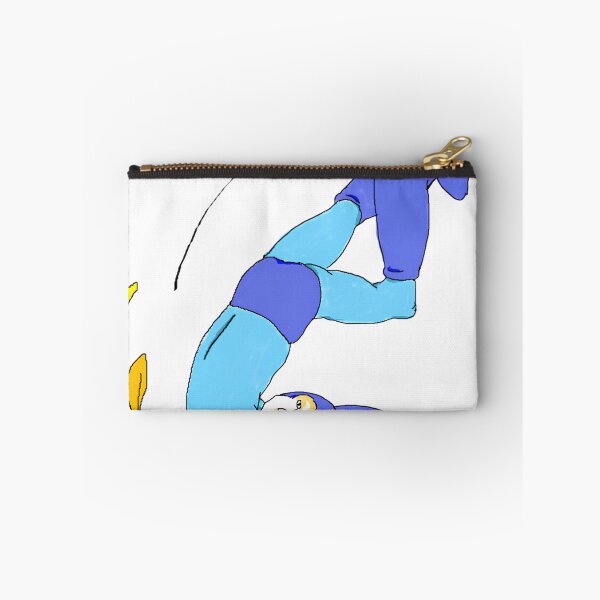 Item preview, Surreal Blue Robot Banana Slip Weirdcore Cartoon designed and sold by Sarkoslaset.