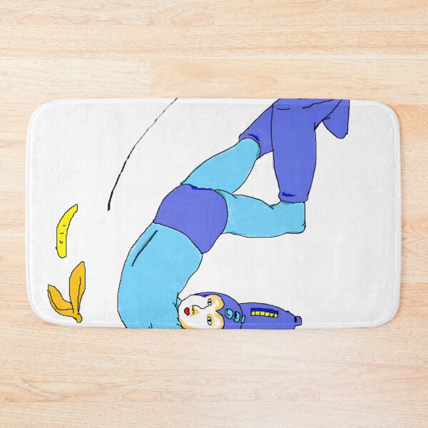 Item preview, Surreal Blue Robot Banana Slip Weirdcore Cartoon designed and sold by Sarkoslaset.