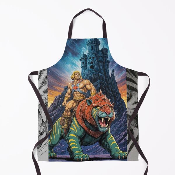 Artikelvorschau, He-Man reitet auf Battle Cat Castle Grayskull entworfen und verkauft von DKSH1234.