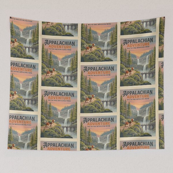 Item preview, Basset Hound Appalachian Explorer designed and sold by PictoVibe.