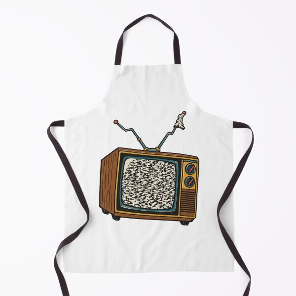 Item preview, Retro TV Static Foil Antenna Print designed and sold by The Mellonaire.
