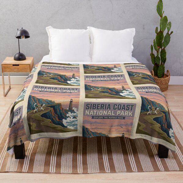 Item preview, Siberian Husky Coastal Explorer designed and sold by PictoVibe.