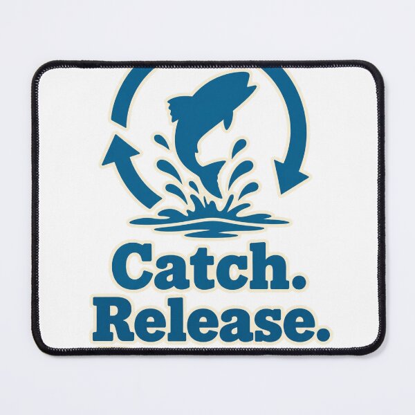 Item preview, Catch Release Repeat Fishing Rhythm Design designed and sold by ys96.