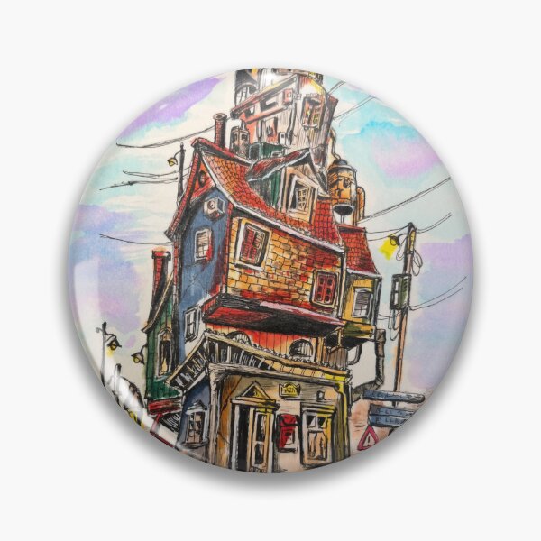Item preview, Whimsical Red House designed and sold by V&Z Ninish.