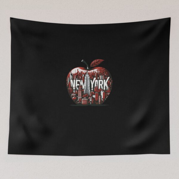 Item preview, Big Apple City Skyline Abstract Silhouette Art designed and sold by AlessanDicki67.
