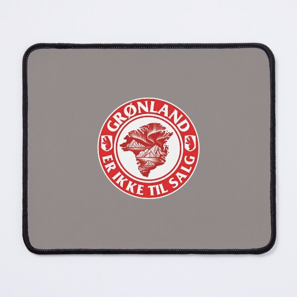 Item preview, Greenland Not For Sale Slogan Map Badge-65 designed and sold by KevinWallner.